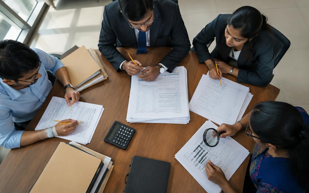 Illustrative photograph representing internal audit work — not a photograph of our office or a client site